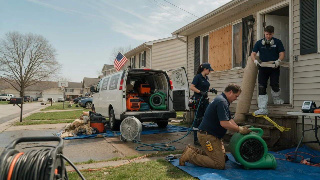 Water Damage Restoration in Nazareth, PA near me